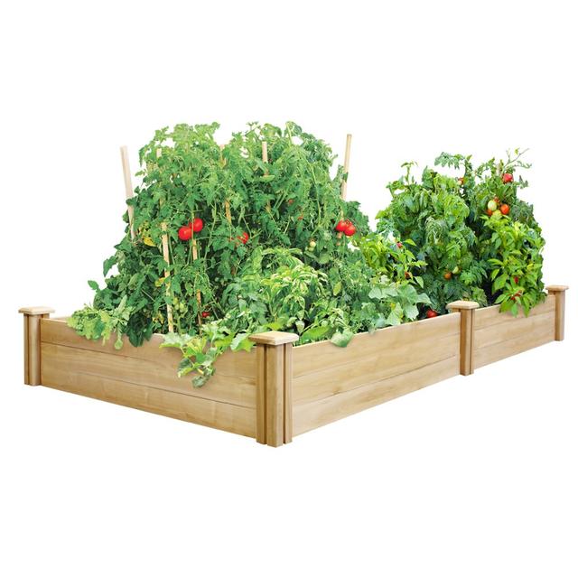 Greenes 4 Ft. X 8 Ft. X 10.5 In. Cedar Raised Garden Bed