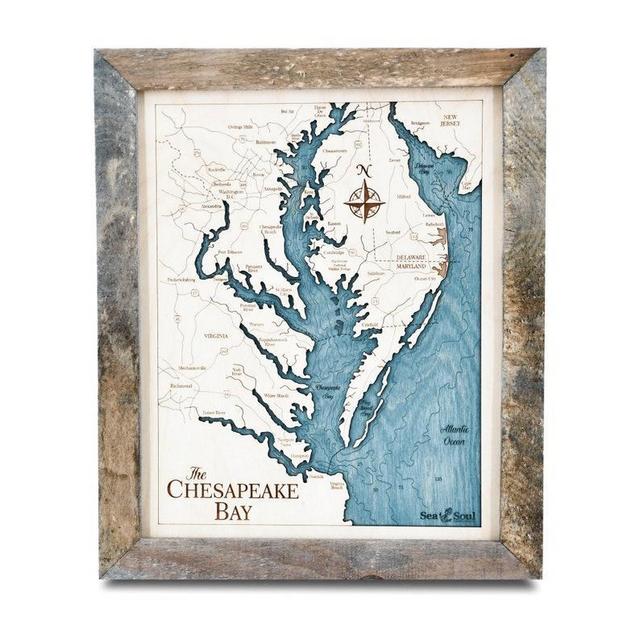 Annapolis Nautical Map Wall Art