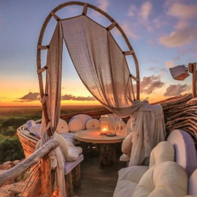Dinner in Tulum at Kin Toh at Azulik