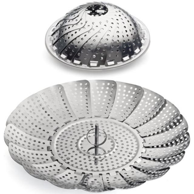 Sunsella 100% Stainless Steel Vegetable Steamer