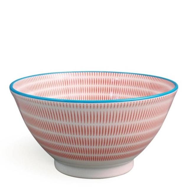 SEN COLORS 7.5" NOODLE BOWL - RED