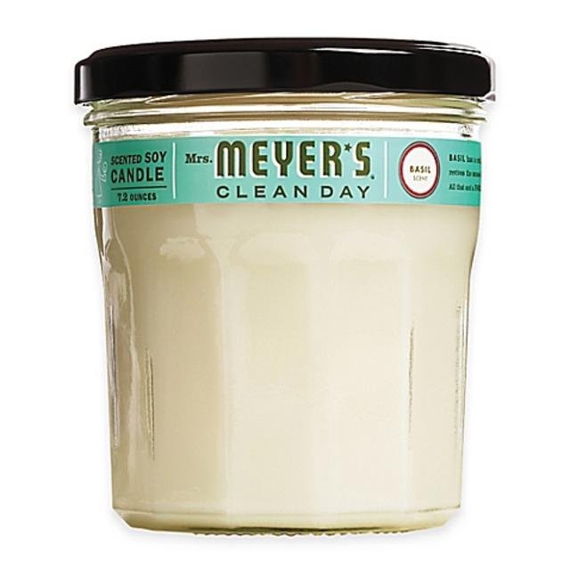 Mrs. Meyer's® Clean Day Basil Large Jar Candle