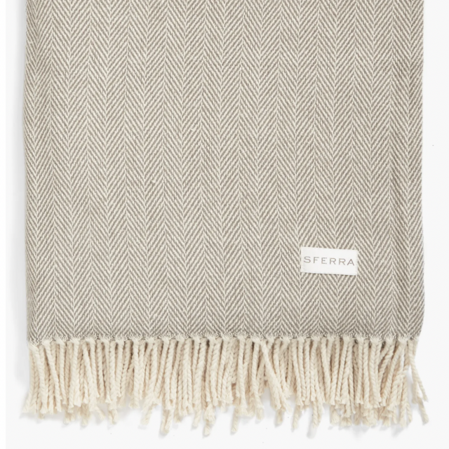 Celine Throw (Charcoal)