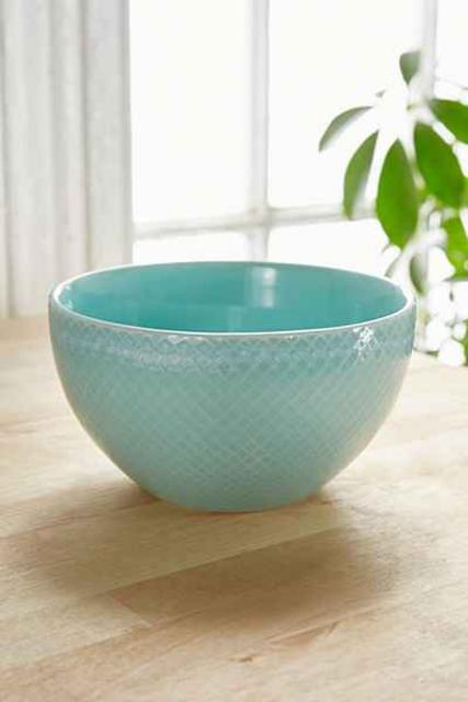 Embossed Ceramic Bowl