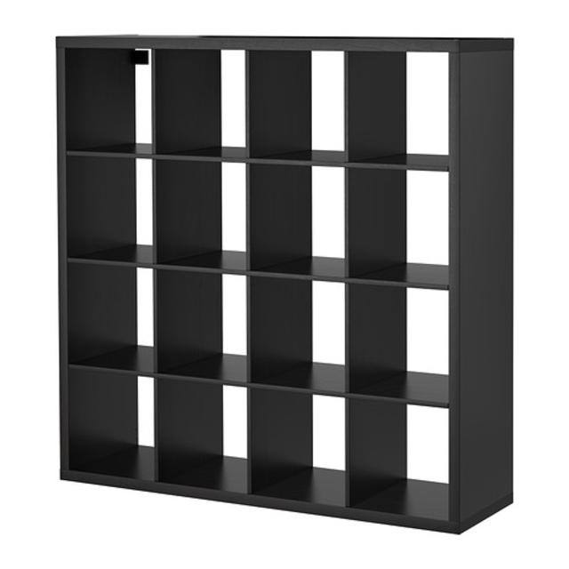 KALLAX				Shelf unit, black-brown