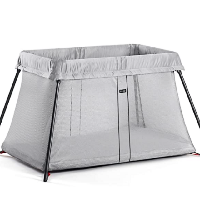 BABYBJORN Travel Crib Light - Silver