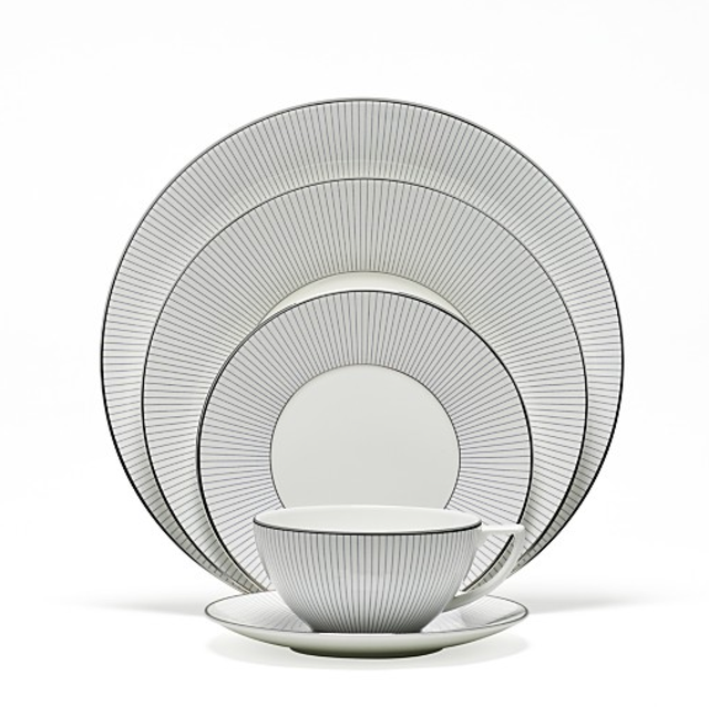 Jasper Conran at Wedgwood Blue Pinstripe Dinnerware