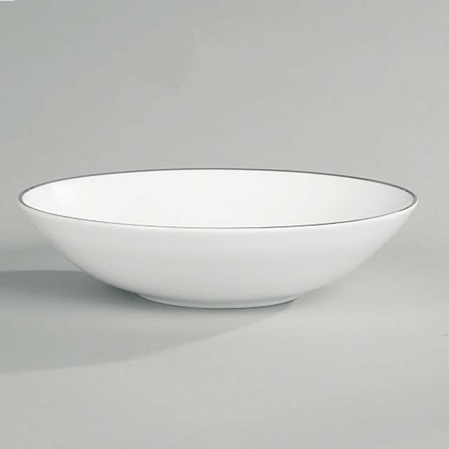 Jasper Conran at Wedgwood "Platinum" Pasta/Soup Bowl