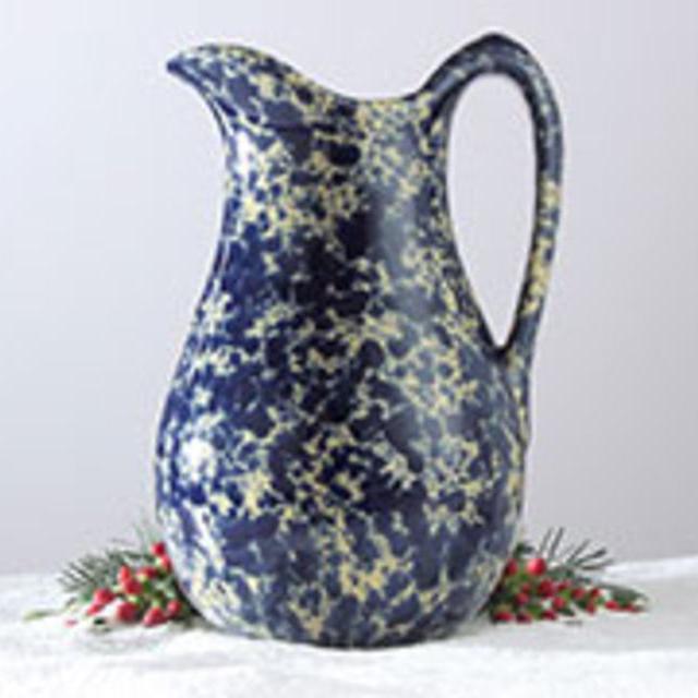 Bennington Potters Pitcher | Morning Glory Blue
