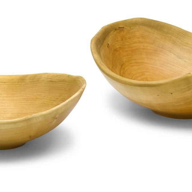 Andrew Pearce Bowls | Live Edge Bowls | Vermont Farm Table - Cherry size Medium