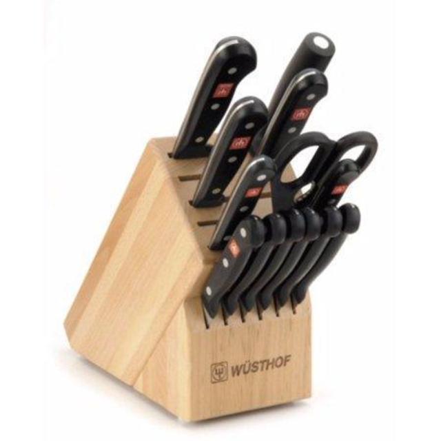 Wüsthof WU9314 Gourmet 14-Piece Deluxe Knife Block Set