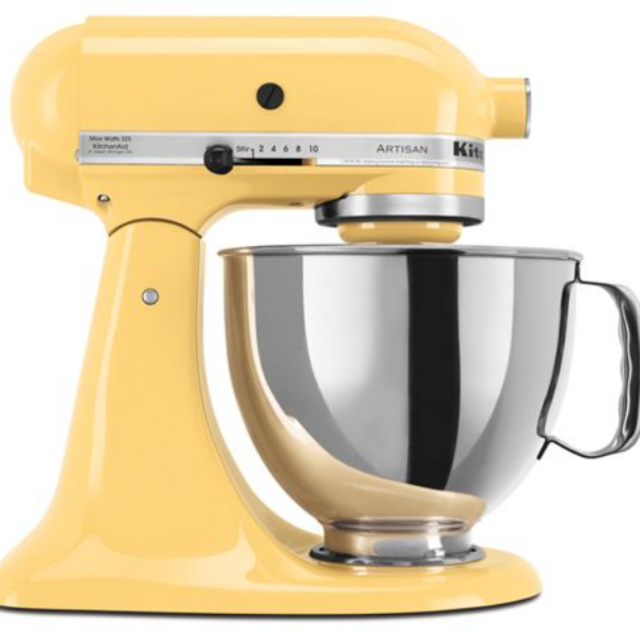 Artisan® Series 5 Quart Tilt-Head Stand Mixer- Majestic Yellow