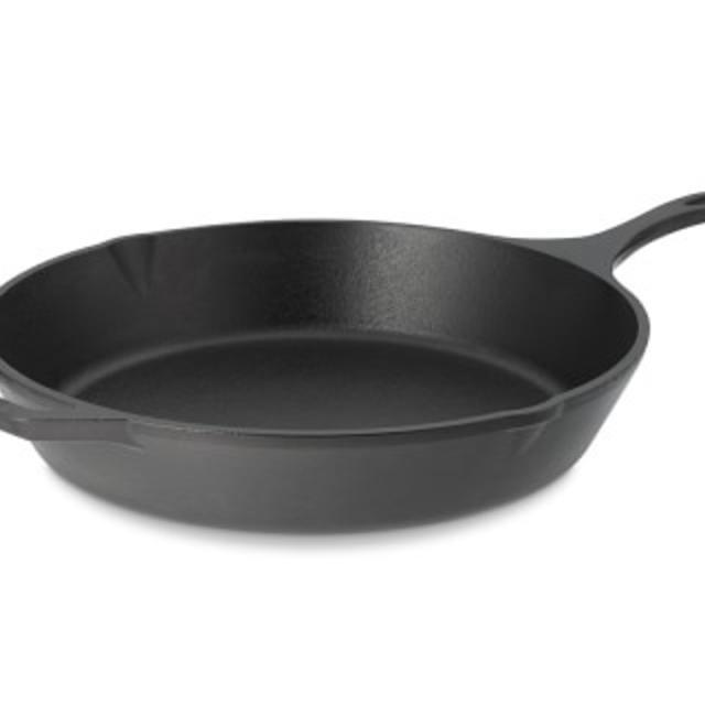 Lodge Round Cast-Iron Fry Pan, 13"