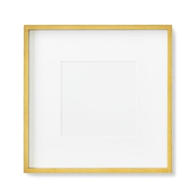 Metallic Gallery Frame, Gold, 8" X 8"