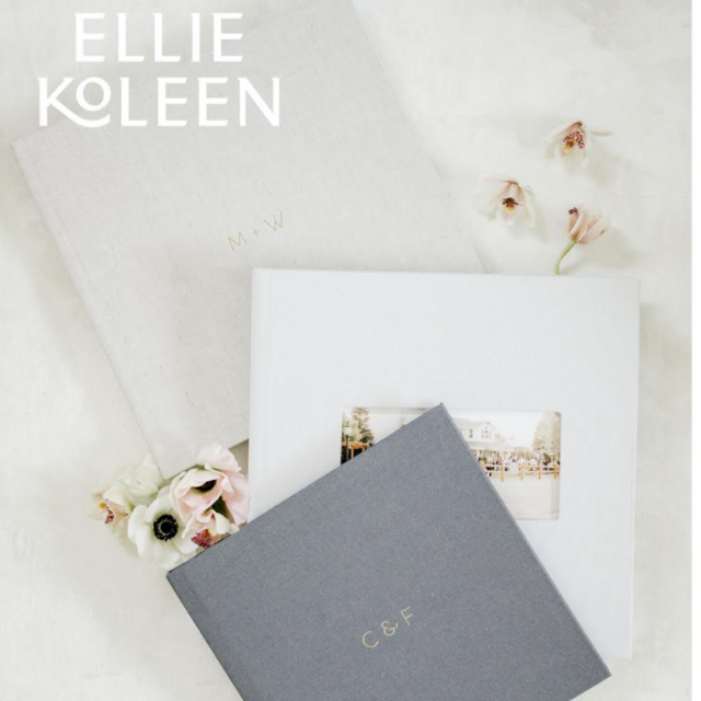 Heirloom Album, made by wedding day photographer Ellie Koleen