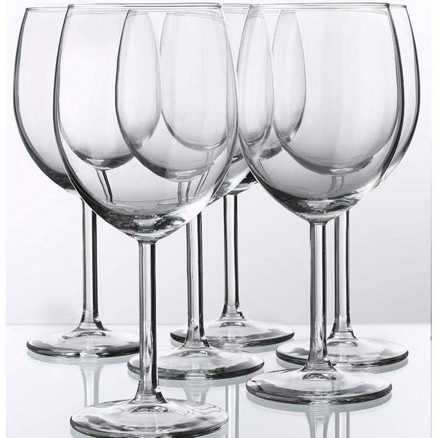 Red Wine Glass By Ikea- Svalka Series SET OF 6, 10 0Z