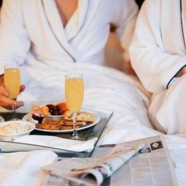 Breakfast in bed at La Quinta Resort