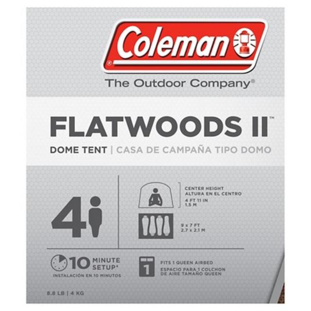 Coleman® Flatwoods II 4 Person Tent