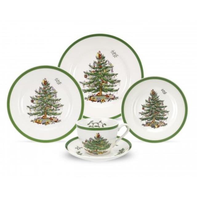 Spode Christmas Tree 5-Piece Placesetting