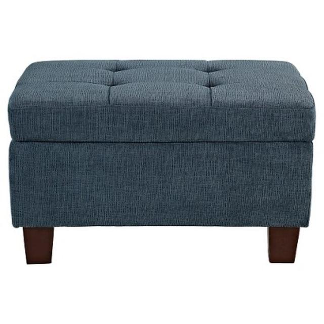 NAVY - Felton Tufted Small Storage Ottoman - Threshold™ product details page
