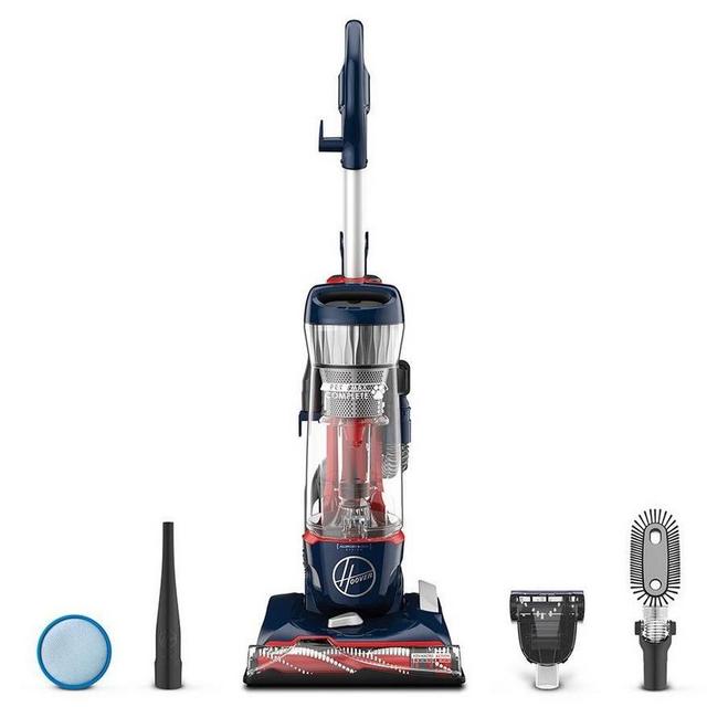 Hoover UH74110 Pet Max Complete Bagless Upright Vacuum Cleaner, Blue Pearl