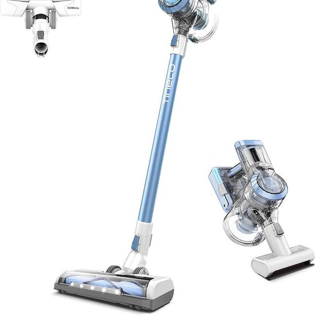Tineco A11 Tango Cordless Stick Vacuum Cleaner, 120W Strong Suction 2 Powered Cleaner Head for Hard Floor Carpet Car Pet Hair
