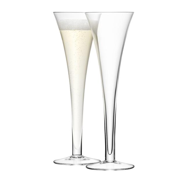 Bar Hollow Stem Flutes - Set of 2