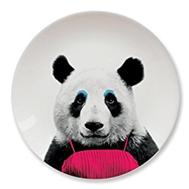 Mustard Ceramic Dinner Plate - Wild Dining Panda