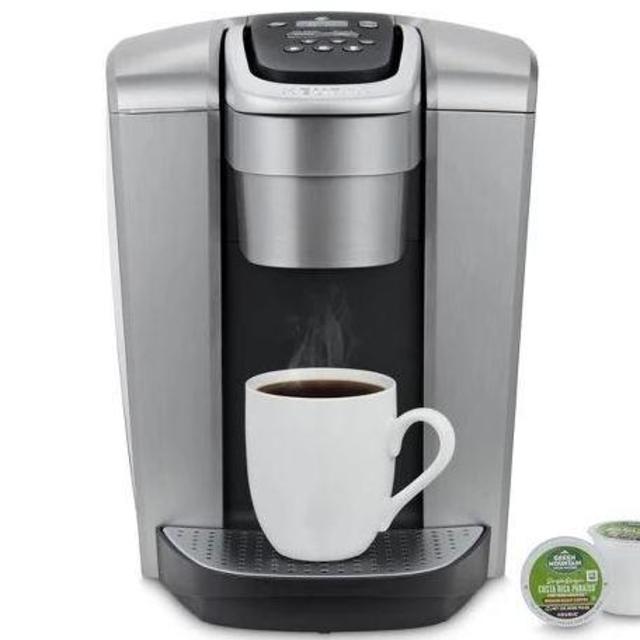 Keurig K-Elite Single-Serve K-Cup Pod Coffee Maker with Iced Coffee Setting - Brushed Silver