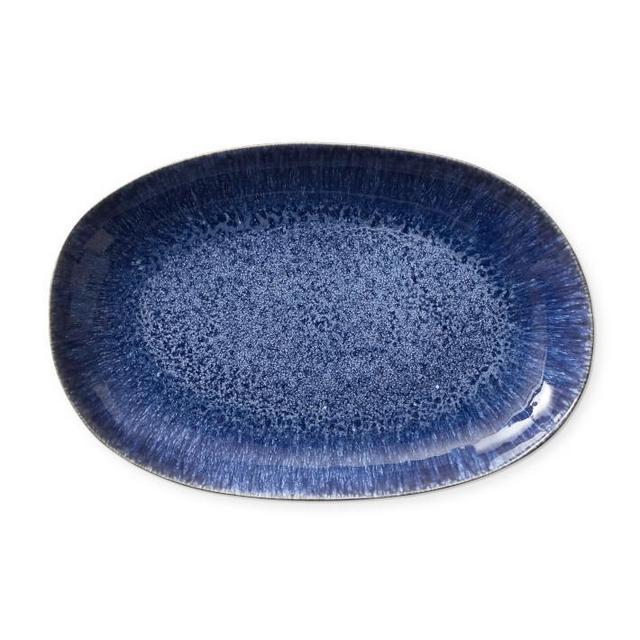 Cyprus Reactive Glaze Serving Platter (blue)
