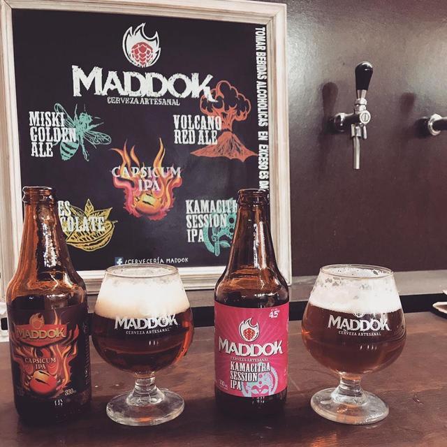 Drinks at Cerveceria Maddock