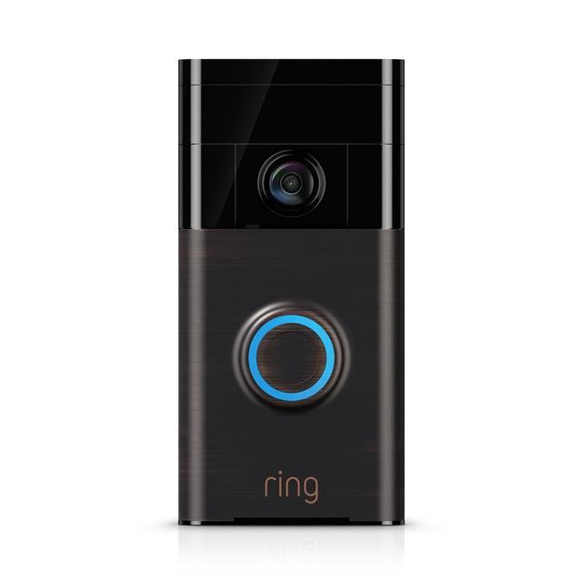 Ring Video Doorbell 2 in Satin Nickel/Venetian