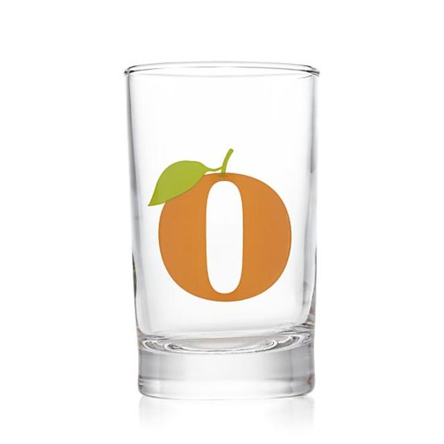 Squeeze Orange Juice Glass