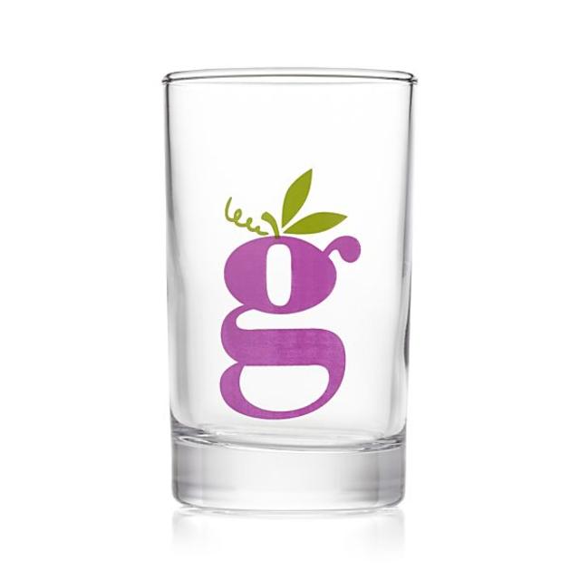 Squeeze Grape Juice Glass