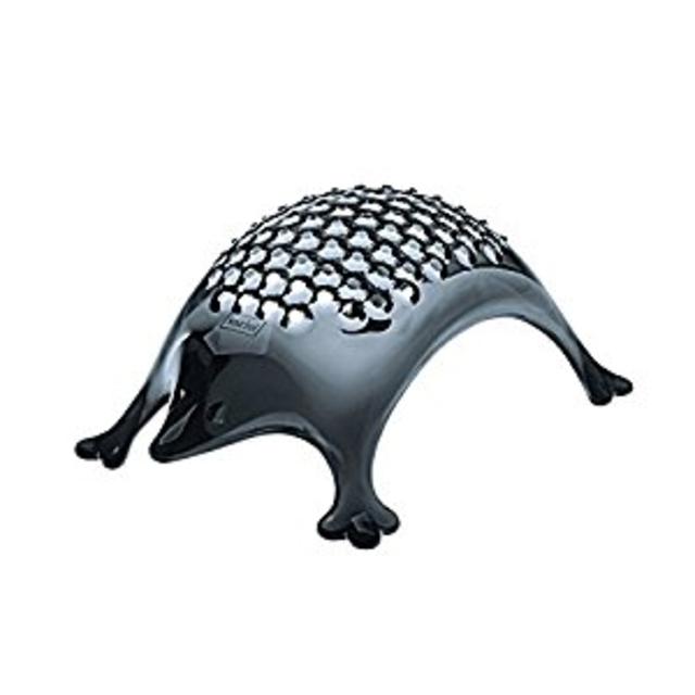 koziol KASIMIR Hedgehog Cheese Grater, transparent anthracite