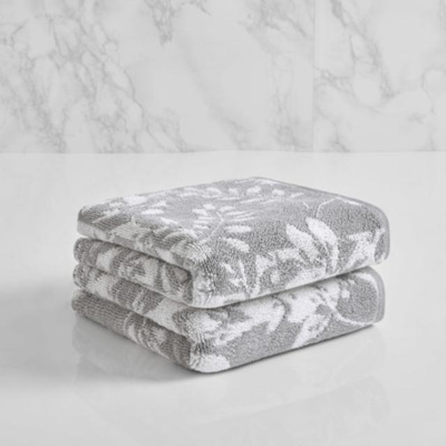 Floral Block Hand Towel