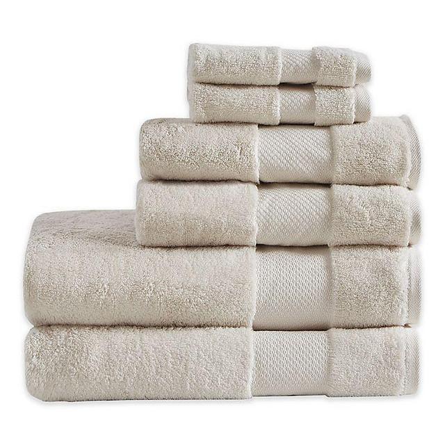 MPS Turkish Cotton 6-Piece Bath Towel Set in Natural