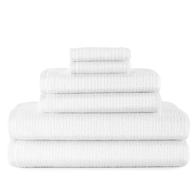 Home Expressions Quick Dri 30x54 Towel - White