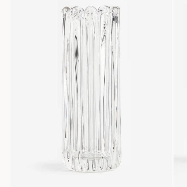 Tall Glass Vase
