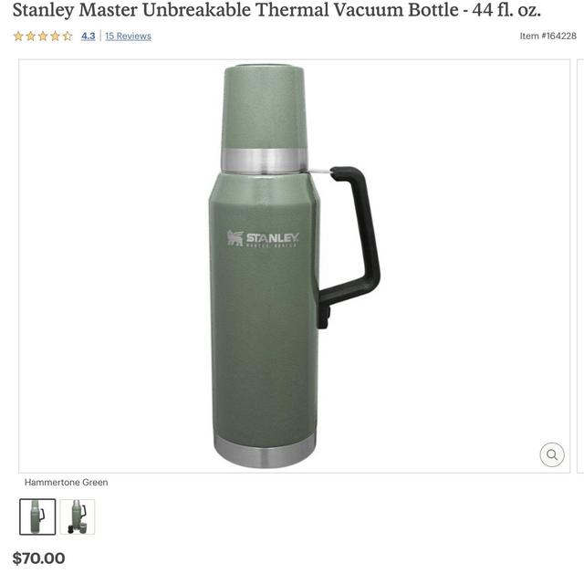 Stanley Master Unbreakable Thermal Vacuum Bottle - 44 fl. oz. | REI Co-op