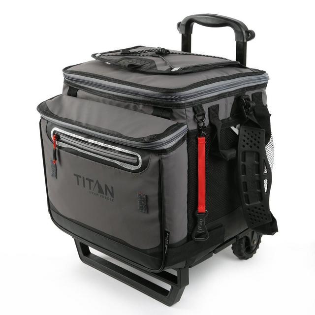 Titan Deep Freeze® 60 Can Rolling Cooler