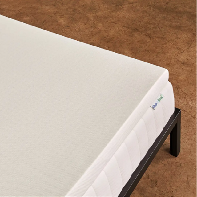 Pure Green Natural Mattress Topper with Cover