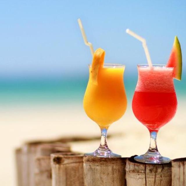 Beach Snacks and Drinks