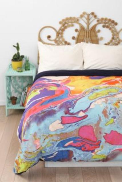 Magical Thinking Marble Duvet Cover - Urban Outfitters
