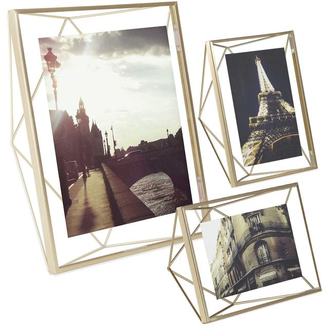 Umbra® Prisma Photo Frame in Matte Brass