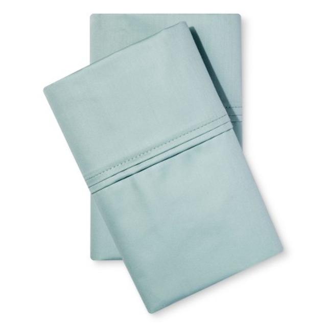 Threshold™ Performance 400 Thread Count Pillowcase Mint Ash - (Standard/Full)