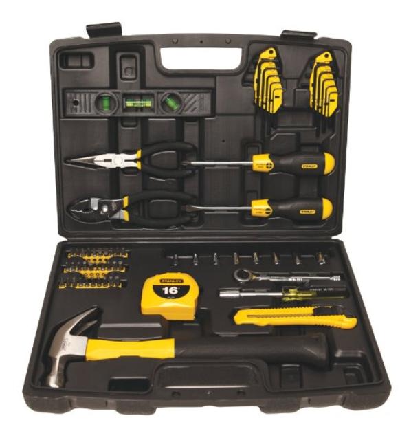 Stanley 94-248 65-Piece Homeowner's Tool Kit