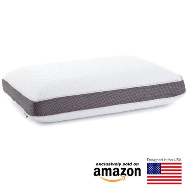 Perfect Cloud Dual Option Cooling-Gel Memory Foam Pillow - Two Sides