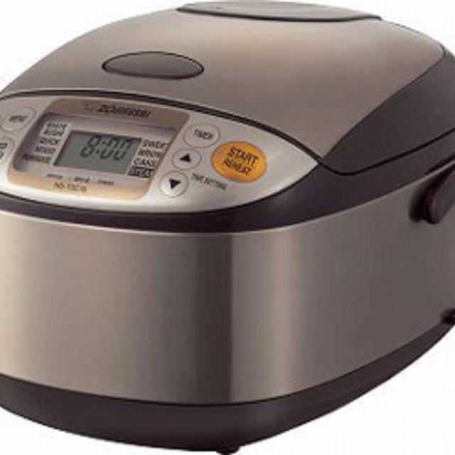Zojirushi NS-TSC10 5-1/2-Cup (Uncooked) Micom Rice Cooker and Warmer, 1.0-Liter