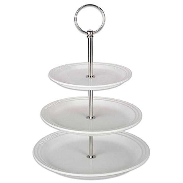 Le Creuset® 3-Tier Stand in White